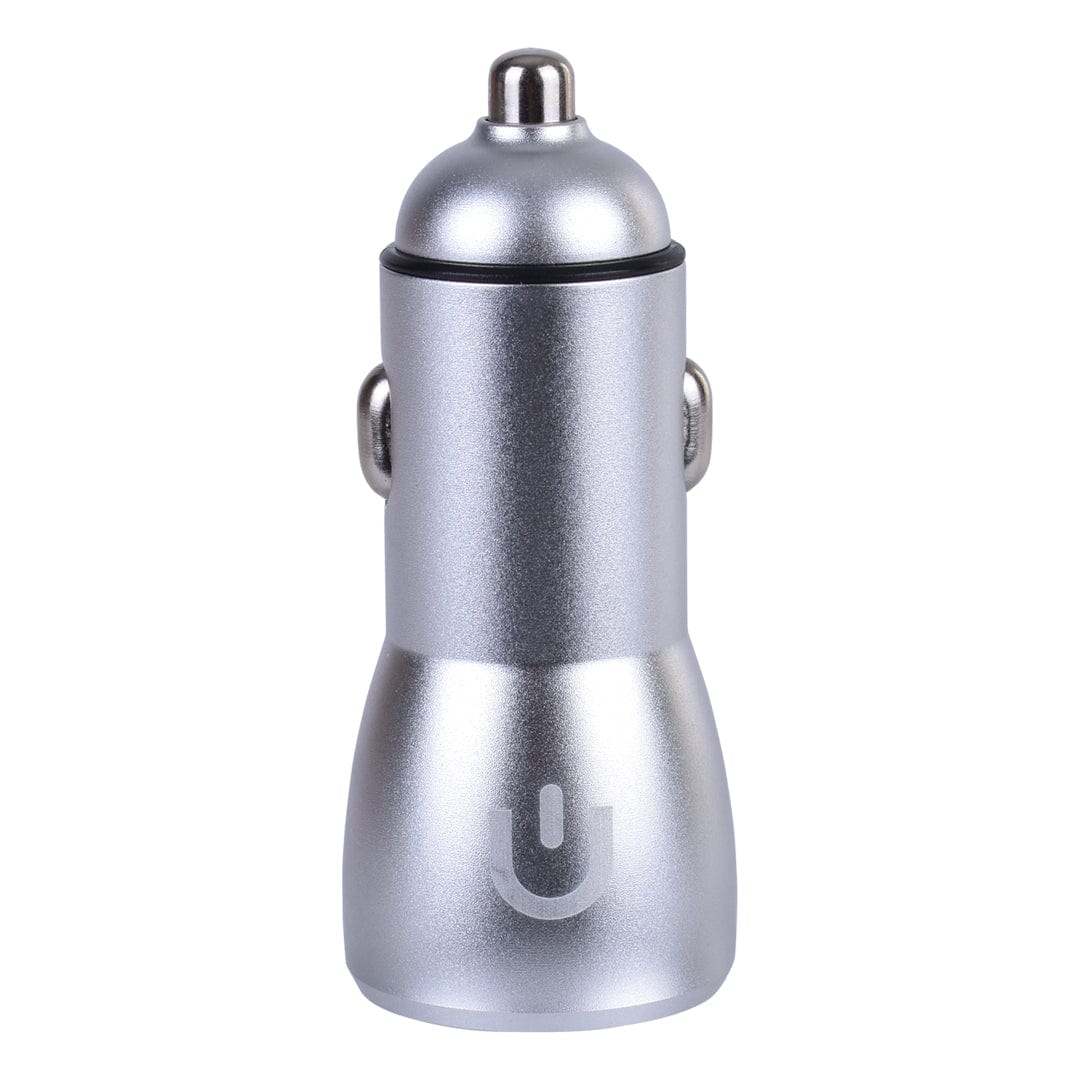 plugd Car USB charger PLUGD 30W USB-A & USB-C Dual Port Quick Charge Car Charger