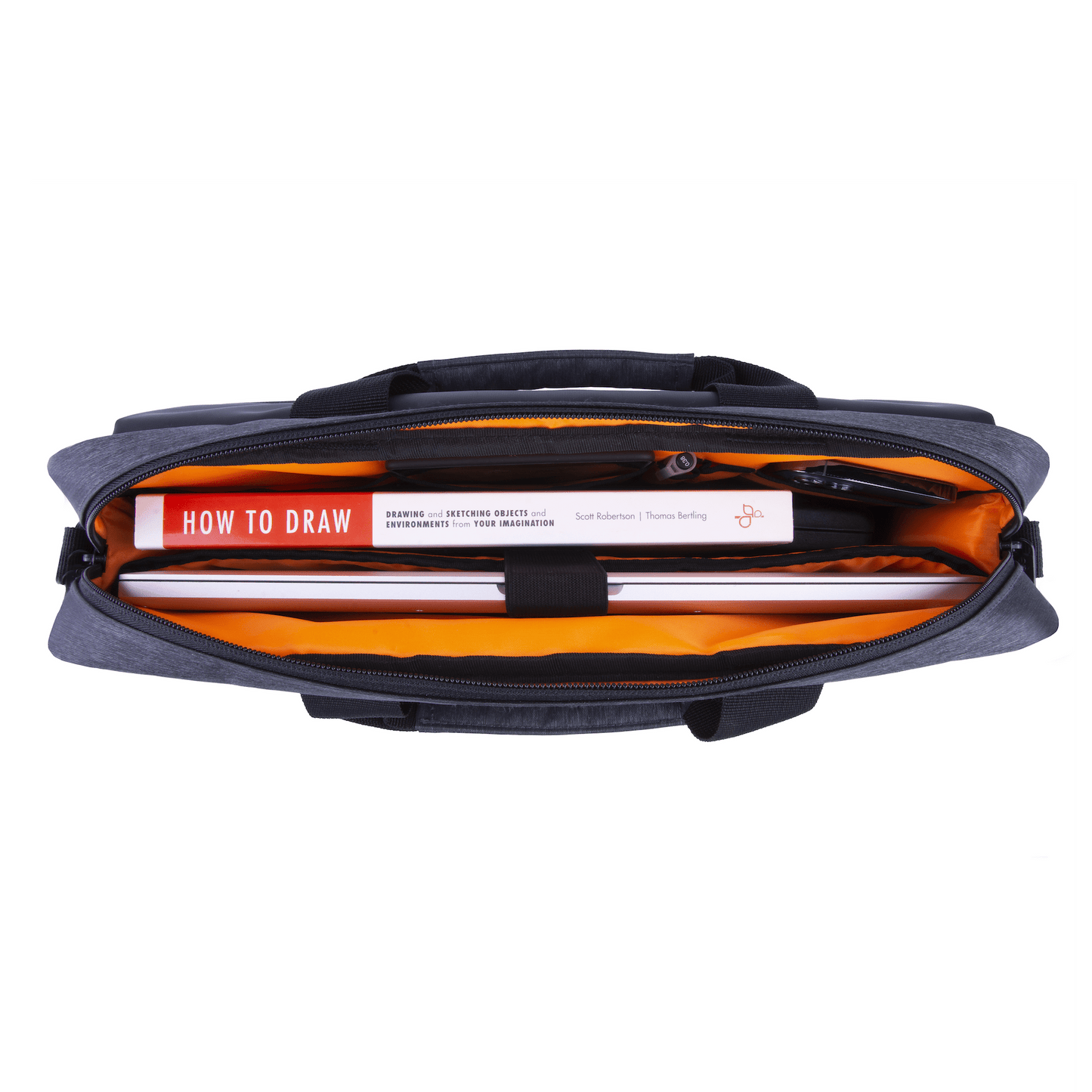 Flightmode Bags and Luggage Flightmode Laptop Messenger Bag - Charcoal