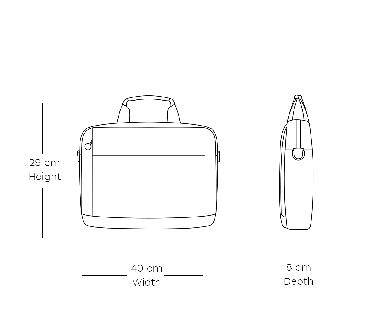 Flightmode Bags and Luggage Flightmode Laptop Messenger Bag - Charcoal