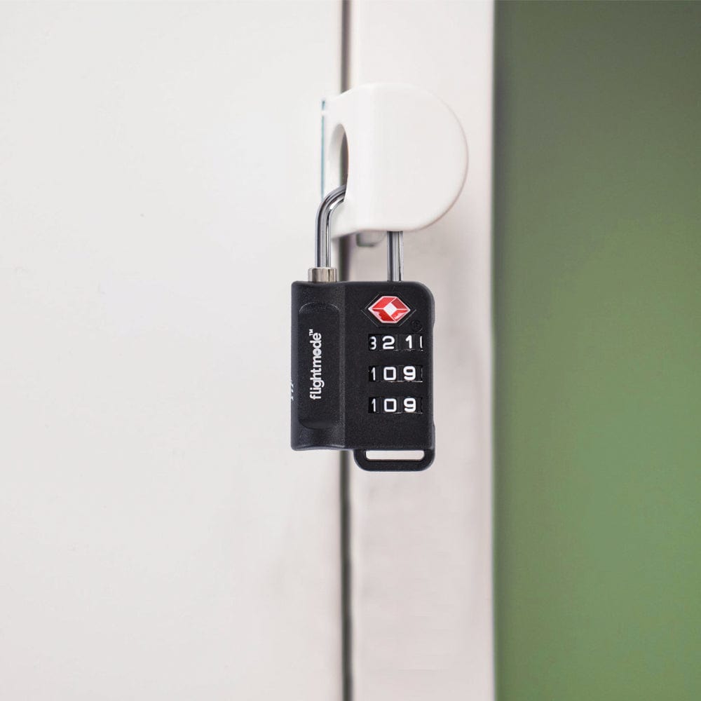 Flightmode TSA Approved Travel 3 Dial Indicator Padlock