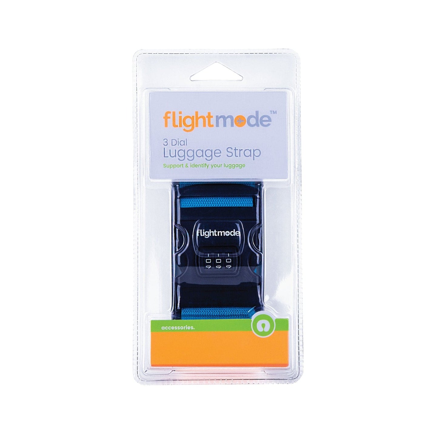 Flightmode Flightmode 3 Dial Travel Bag Strap Random Color