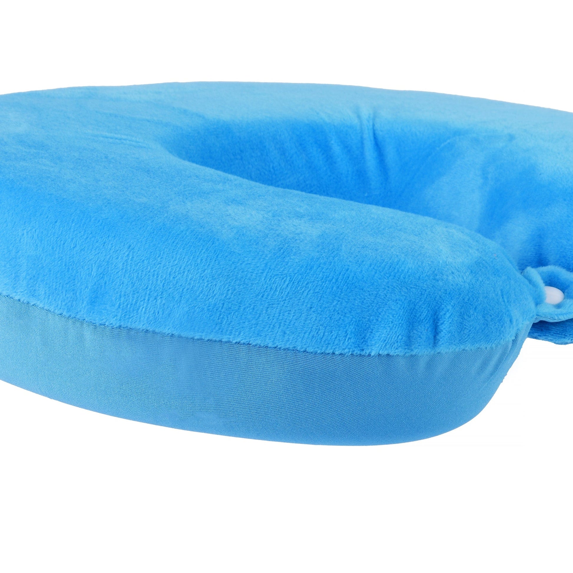 Flightmode Bags and Luggage Deluxe Memory Foam Travel Pillow Blue
