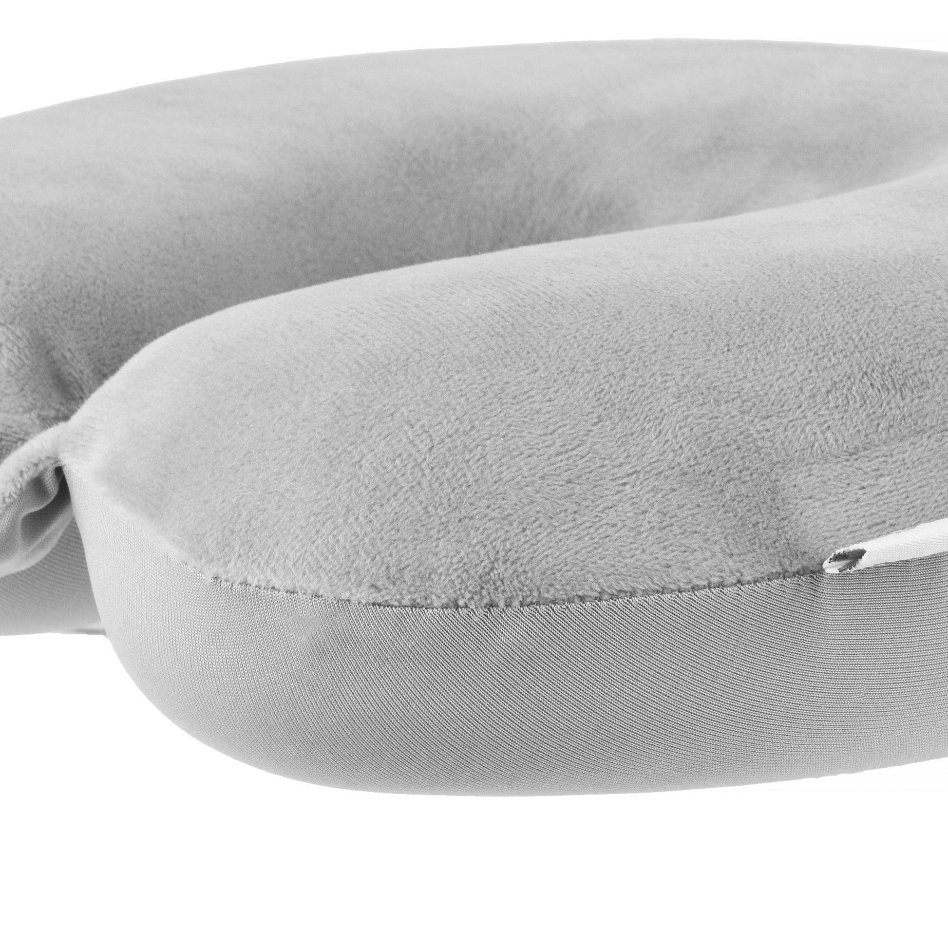 Flightmode Bags and Luggage Deluxe Memory Foam Travel Pillow Grey