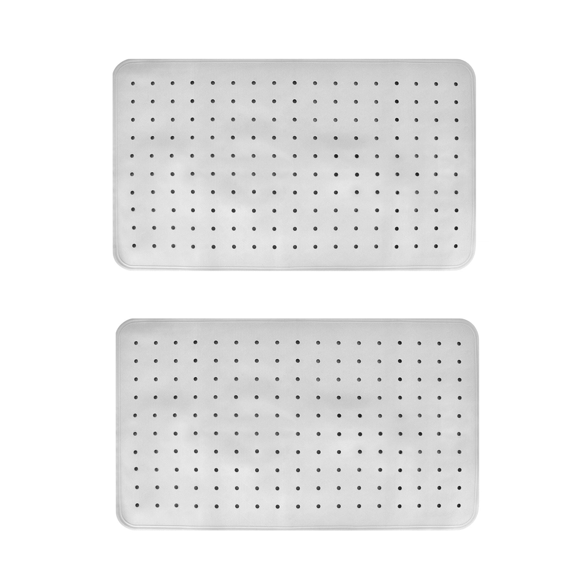 Living Today 2Pcs Anti-slip Grip Shower Mat 70x40 cm