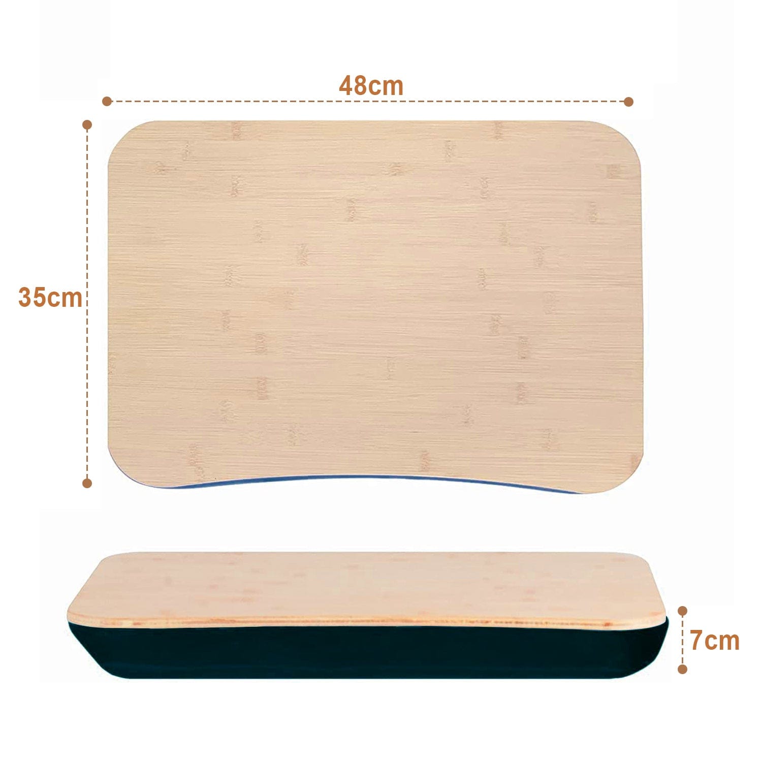 Living Today Office Furniture Portable Bamboo Laptop PC Table Lap Tray Workstation