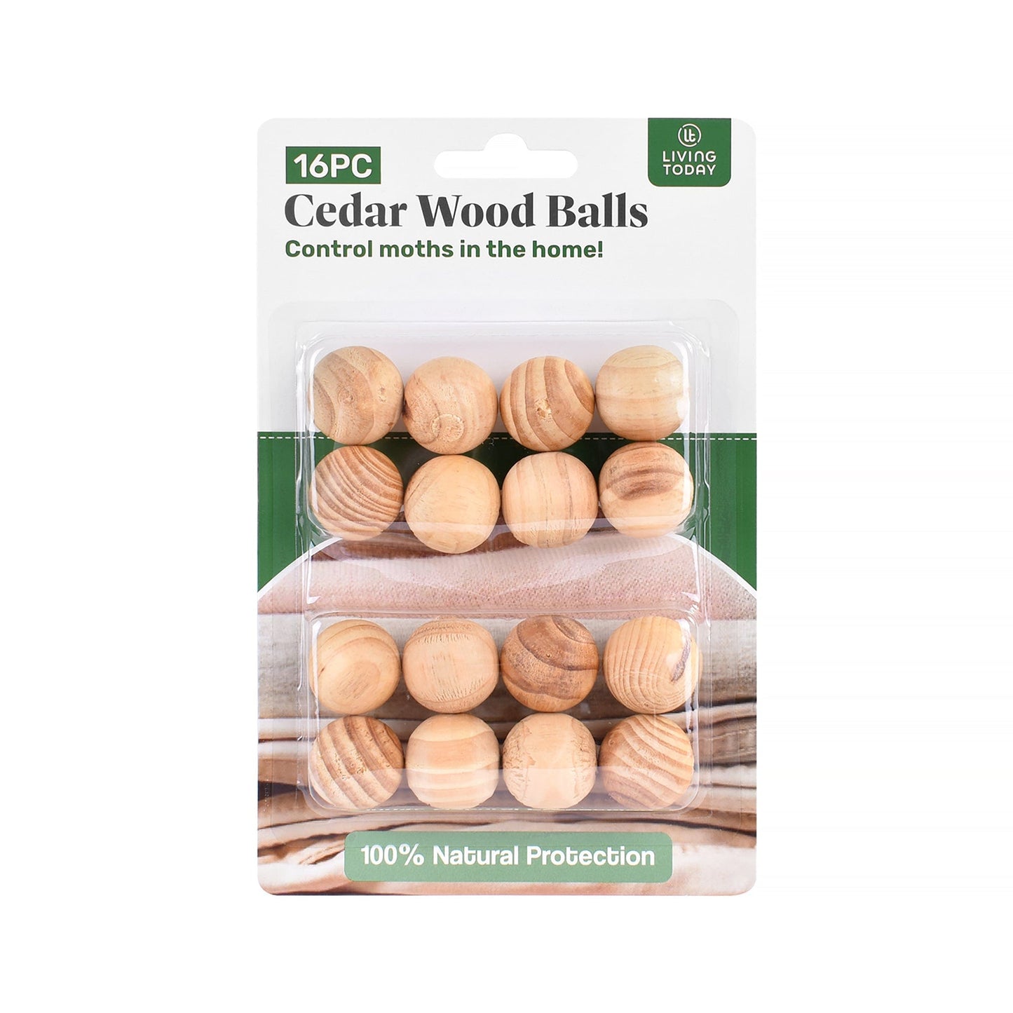 Living Today moth repellent Living Today 16pc Cedar Wood Balls