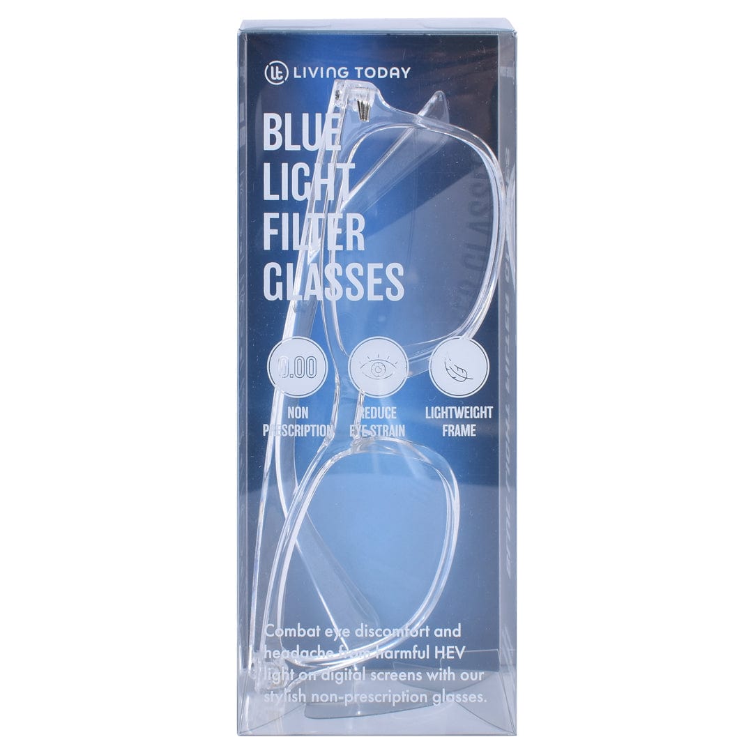 Living Today blue light glasses LIVING TODAY Blue Light Filter Glasses Clear