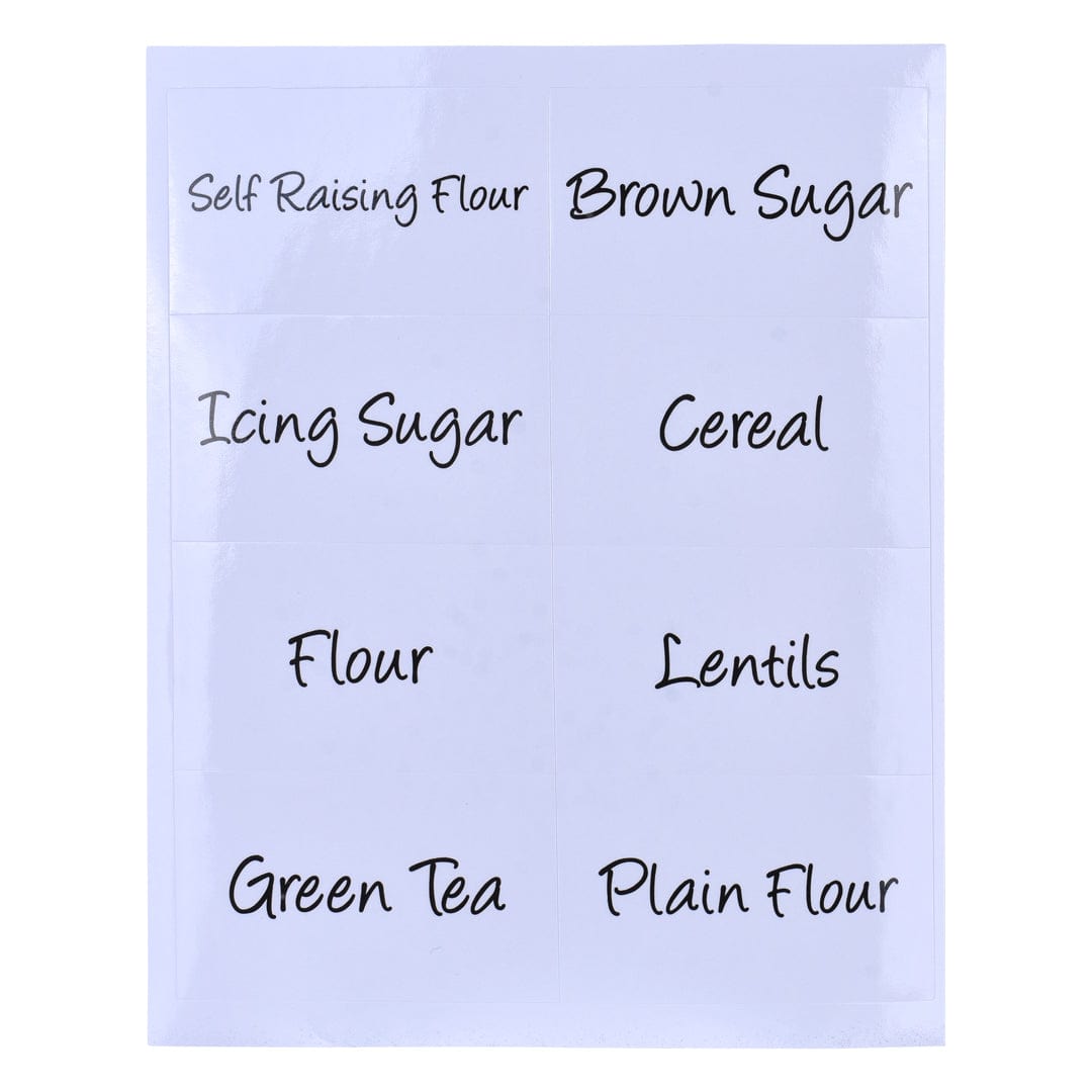 Living Today Clevinger 16 Piece Rotating Spice Rack Organiser/Free 40pc Pantry Label Stickers Success