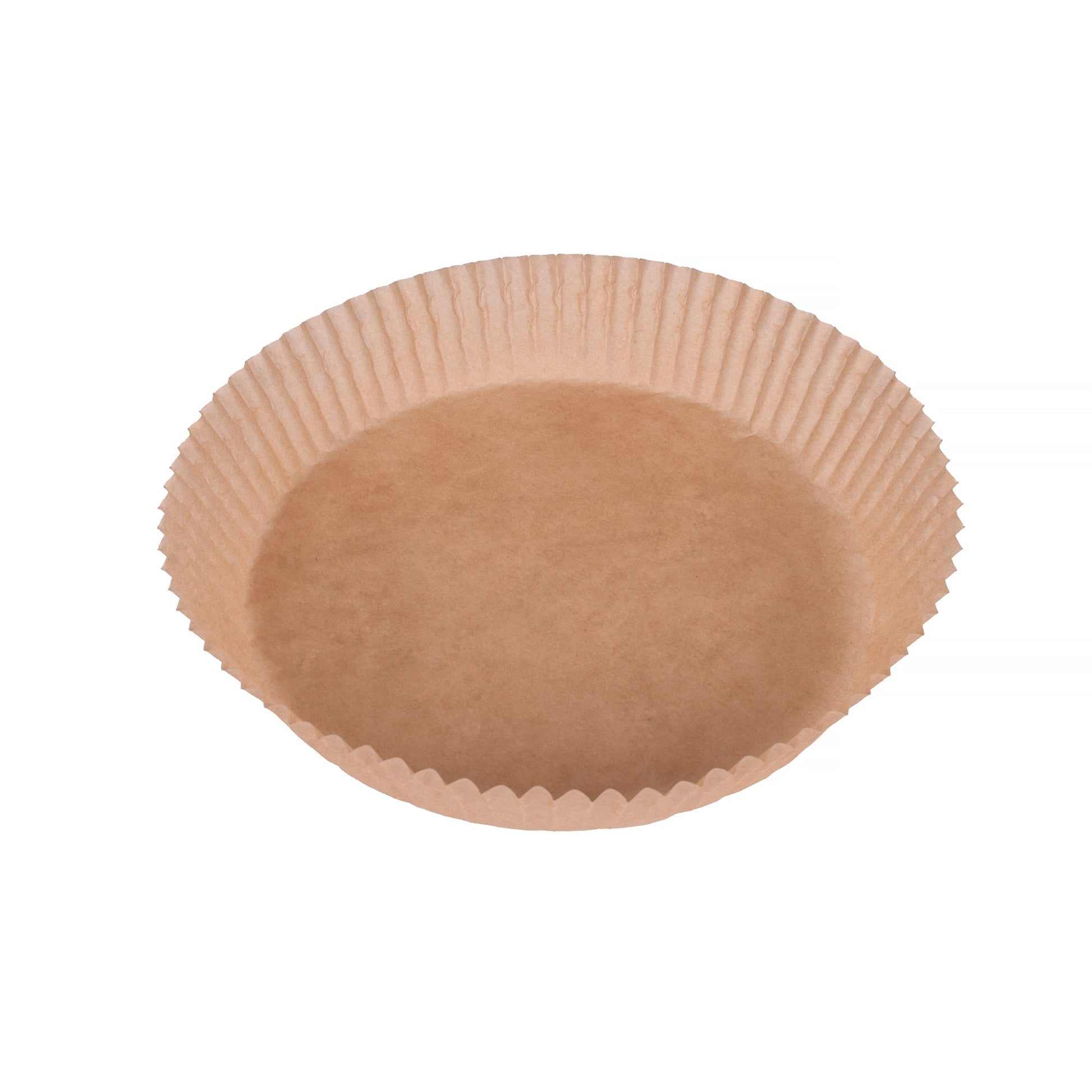 COOK EASY Air Fryer Liner 100 Pcs 16cm Round Disposable Unbleached Silicone Paper Dish Air-fryer Liner