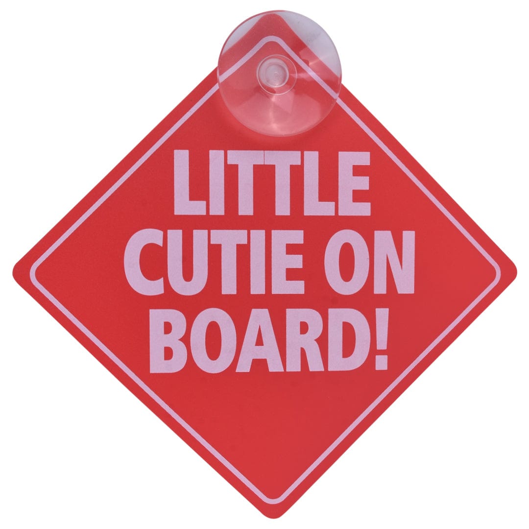 Living Today car accessories 2 Pcs Baby On Board Car Safety Sign 13x13cm