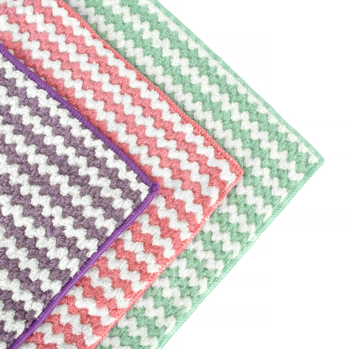 Living Today Cleaning clothes 10 pk Super Absorbent Reusable Microfibre Cleaning Cloths 30 x 30 cm