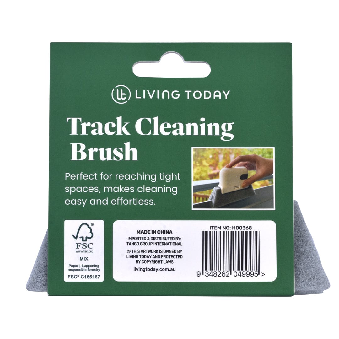Living Today Window Track Cleaning Brush Handheld Track Cleaning Brush