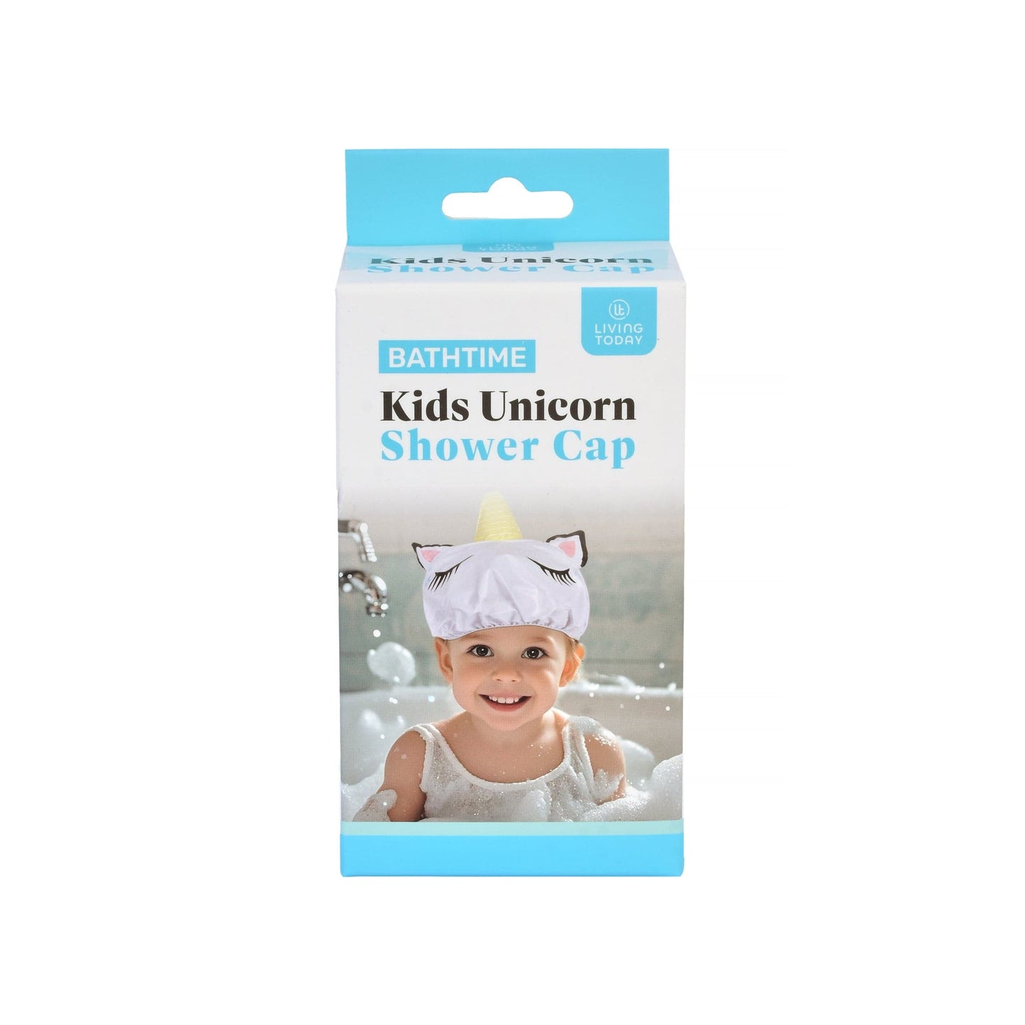 Living Today SHOWER CAP Kids Unicorn Shower Cap