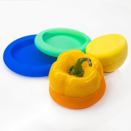 COOK EASY Homewares Set of 4 Silicone Vegetable Cover