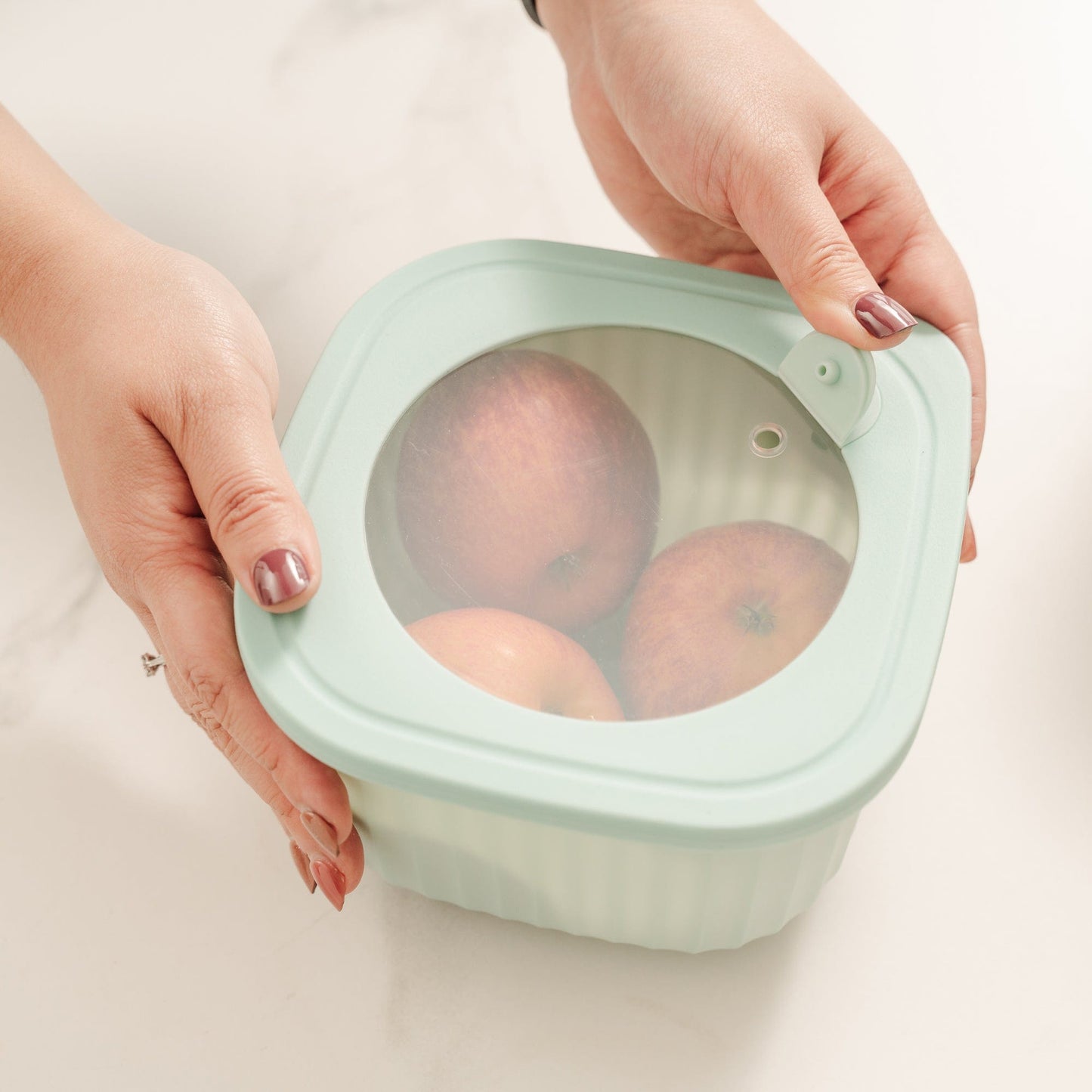 COOK EASY Square Nested Food Storage Set Cook Easy 4PC Square Nested Food Storage Set