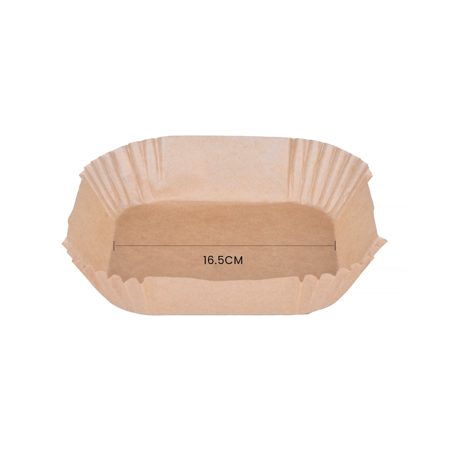 COOK EASY Air Fryer Liner 100 pc Square Disposable Unbleached Silicone Paper Dish Air-fryer Liner