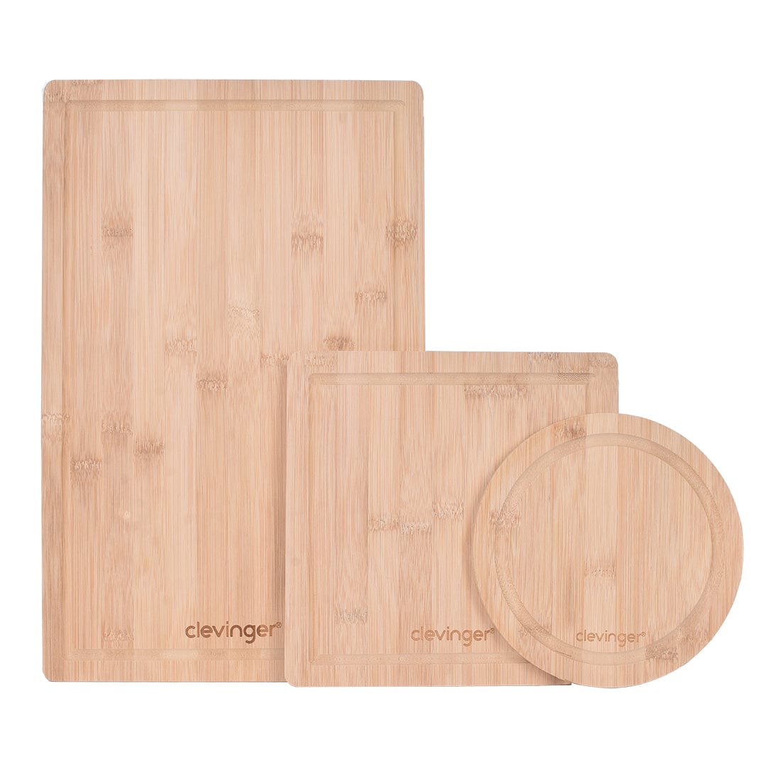 Clevinger 3 Pcs Bamboo Cutting Board