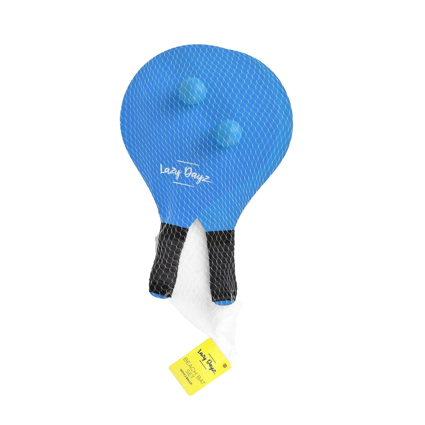 Lazy Dayz Beach and Summer Lazy Dayz Summer Wooden Beach Bats and 2 Balls Blue