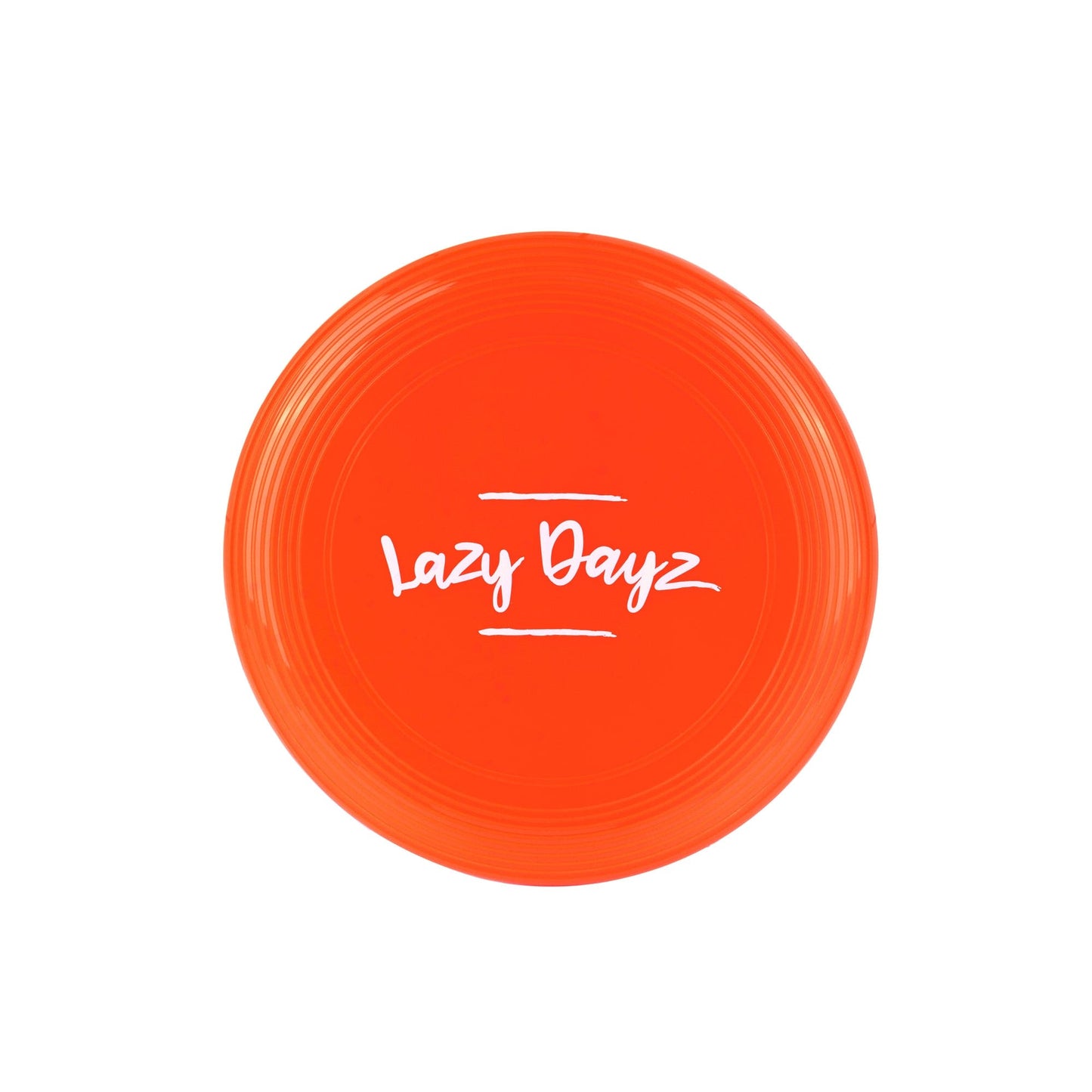 Living Today Beach and Summer 28cm Lazy Dayz Jumbo Neon Beach Frisbee - Red