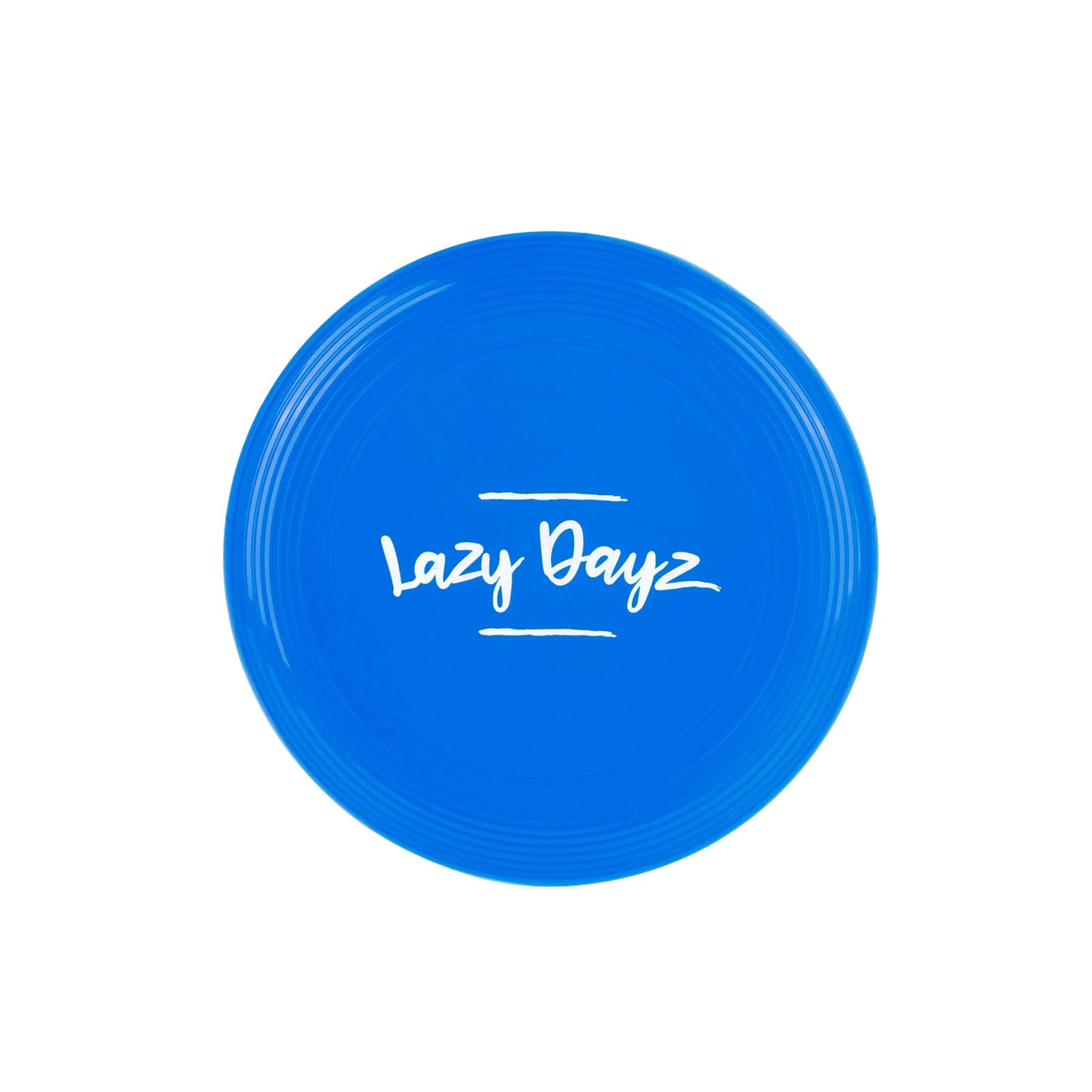 Living Today Beach and Summer 28cm Lazy Dayz Jumbo Neon Beach Frisbee - Blue