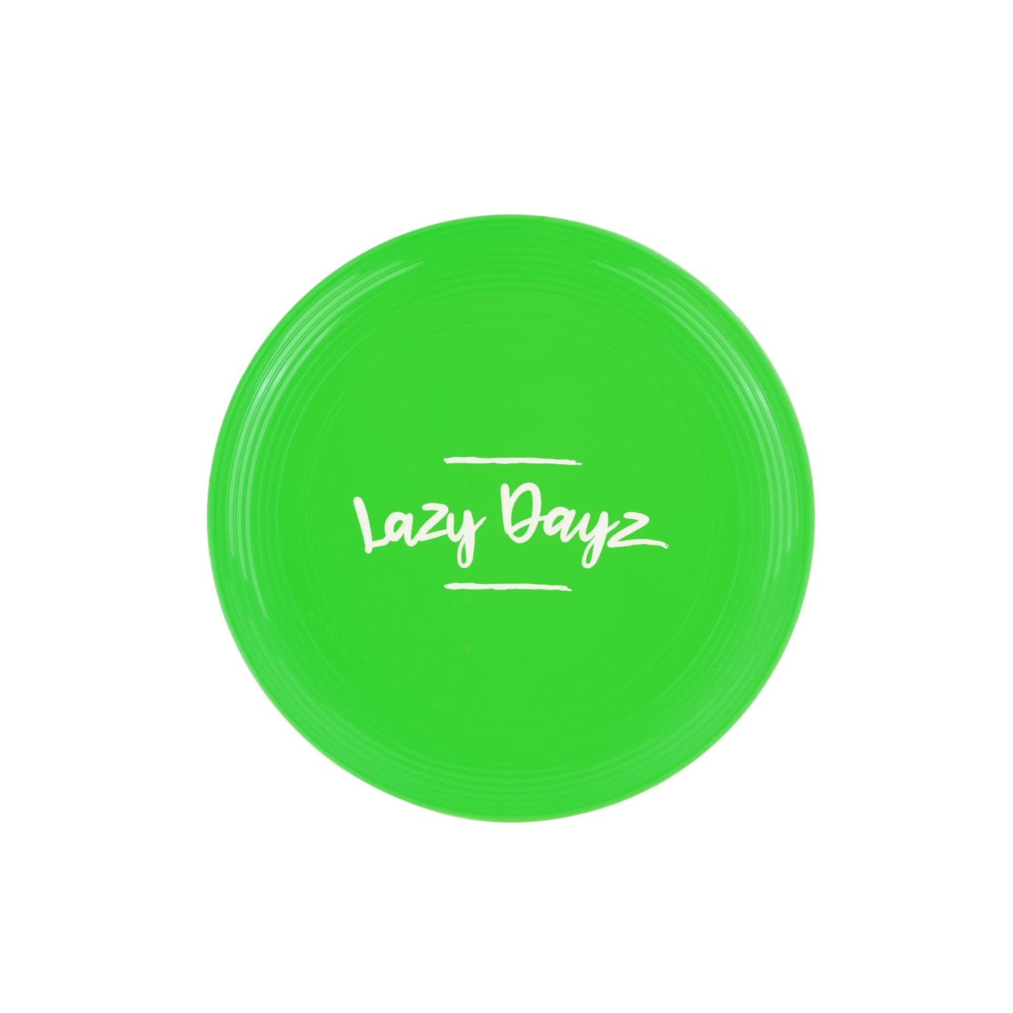 Living Today Beach and Summer 28cm Lazy Dayz Jumbo Neon Beach Frisbee - Green