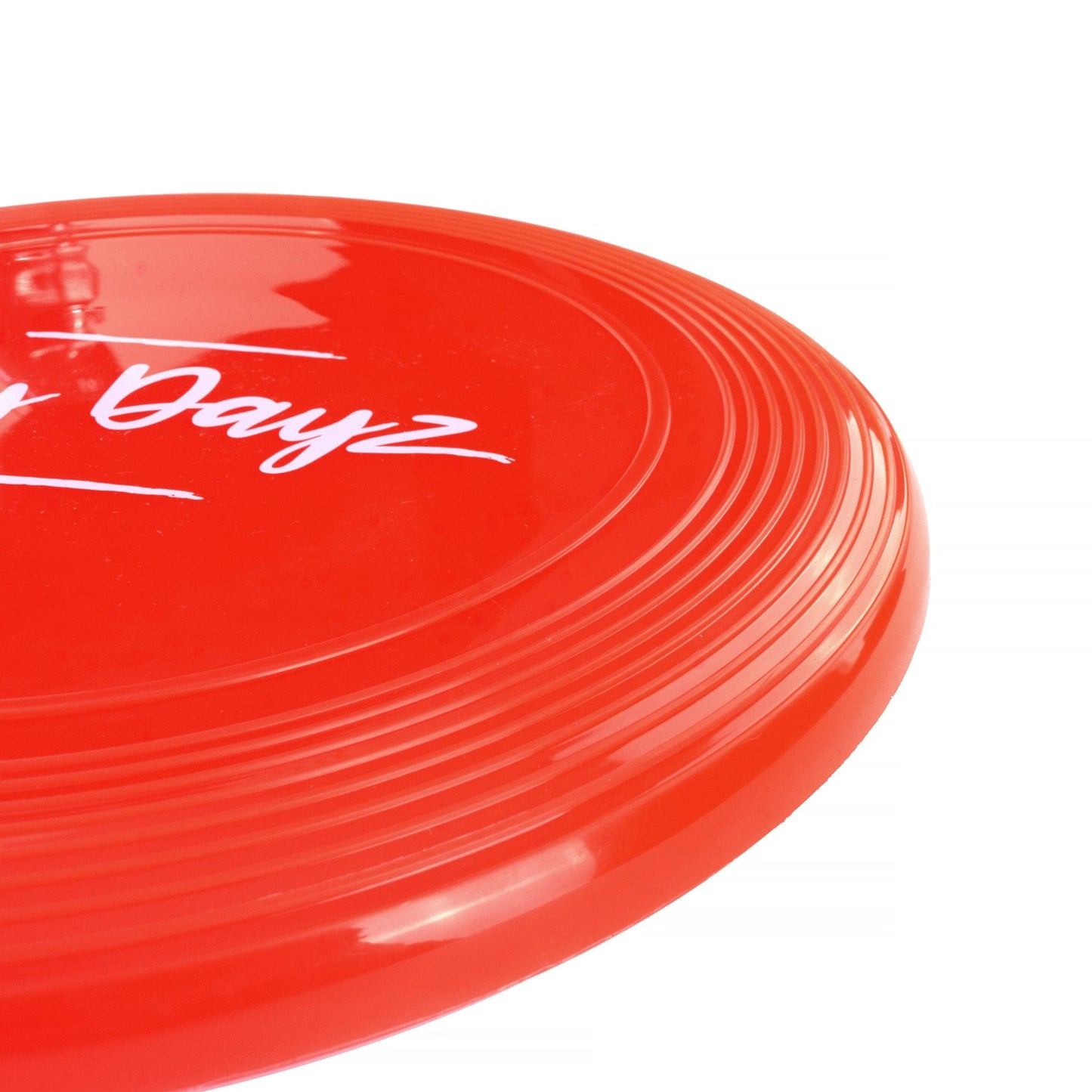 Living Today Beach and Summer 28cm Lazy Dayz Jumbo Neon Beach Frisbee - Red