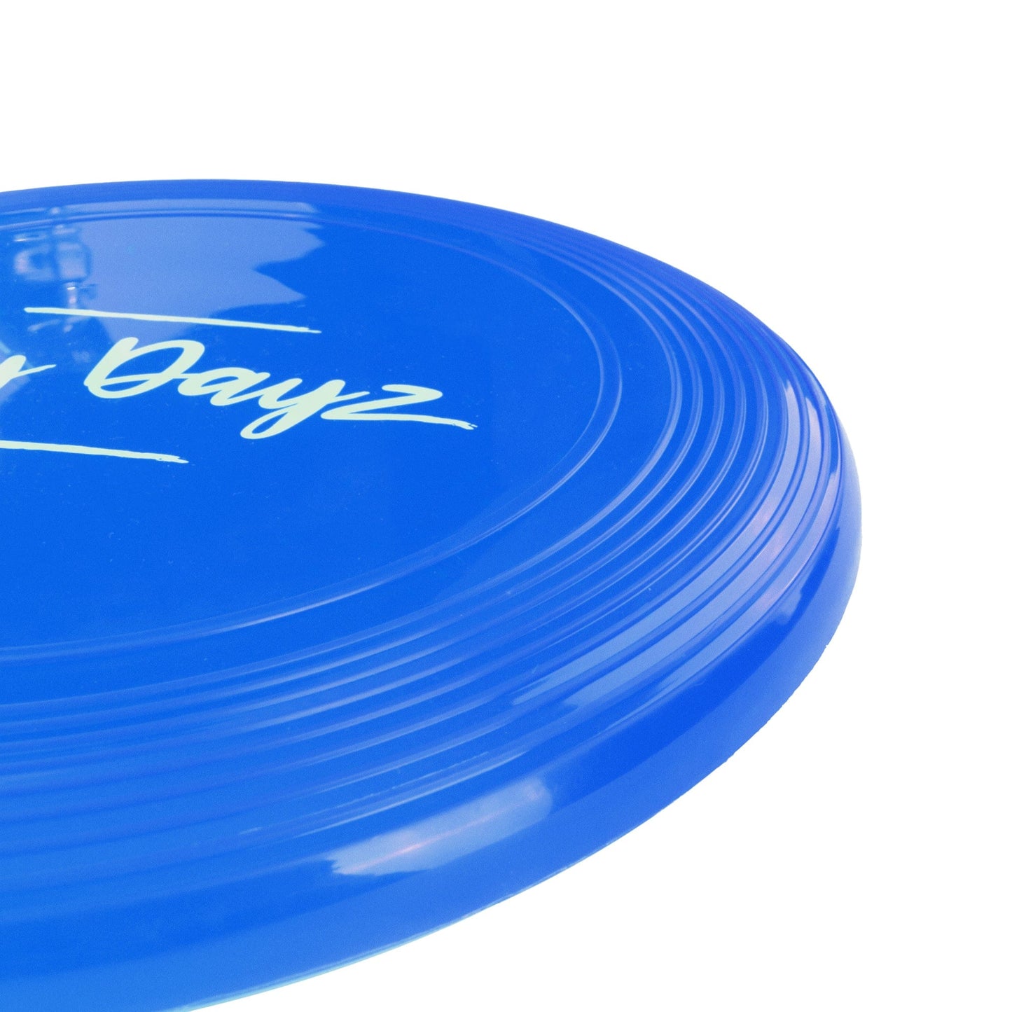 Living Today Beach and Summer 28cm Lazy Dayz Jumbo Neon Beach Frisbee - Blue