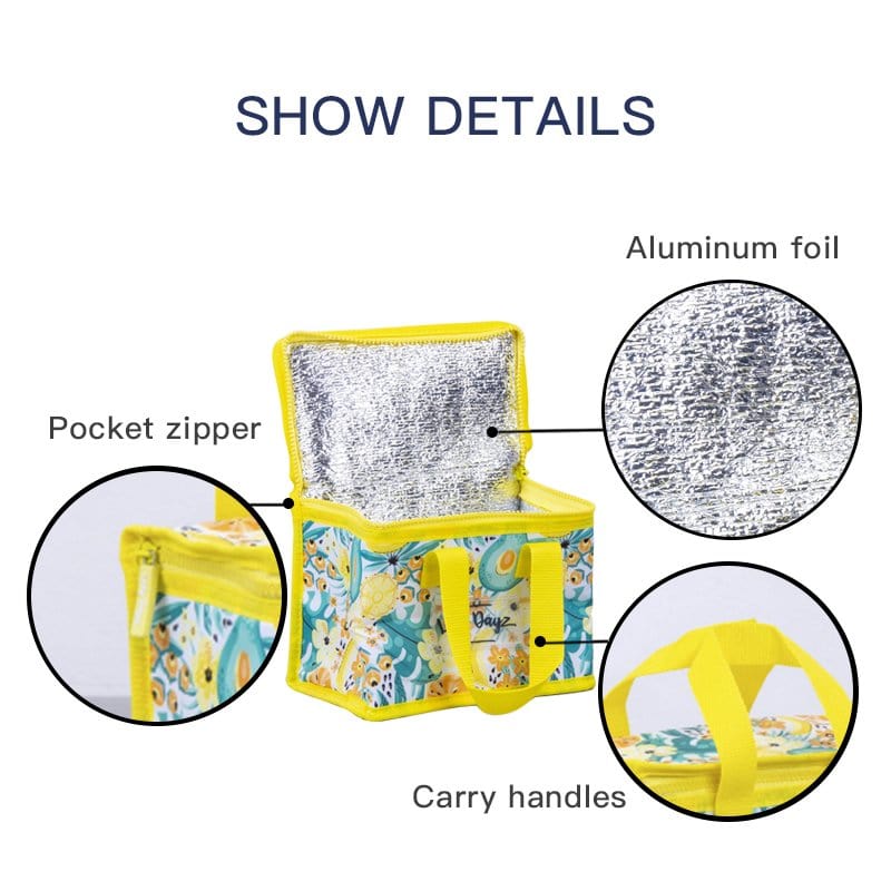 fandcy-developer swimming pools Food Safe Insulated Kids Lunch Box Cooler - Tamara