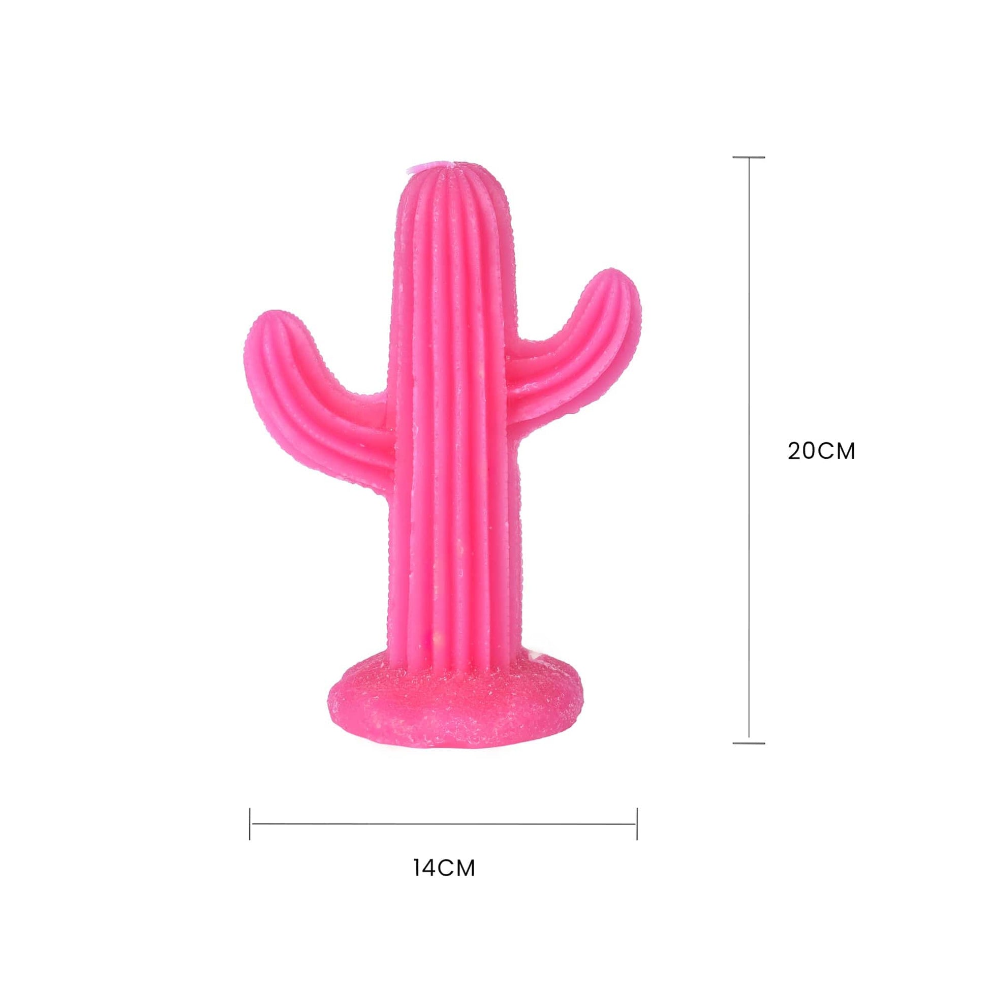 Lazy Dayz Candle 4 pc Large Simulation Plant Cactus Candle Tea Light