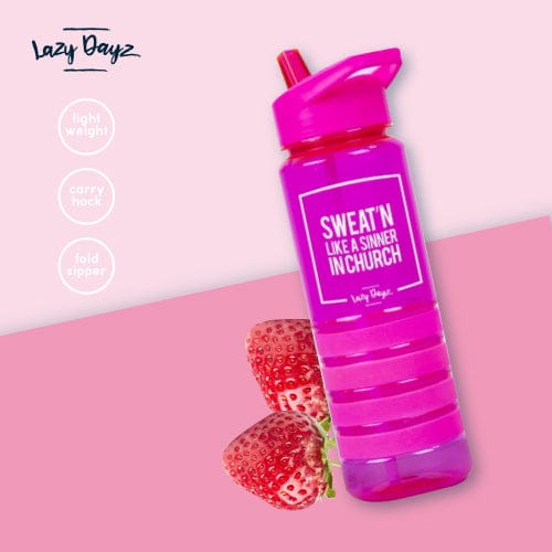 Lazy Dayz Hydration Lazy Dayz Sports Bottle 750ml - Pink