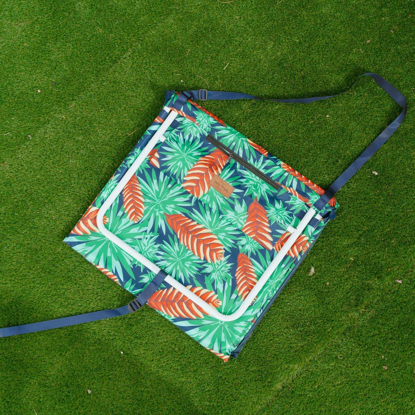 Lazy Dayz Beach Lazy Dayz Fold Up Beach Lounger - Mossman