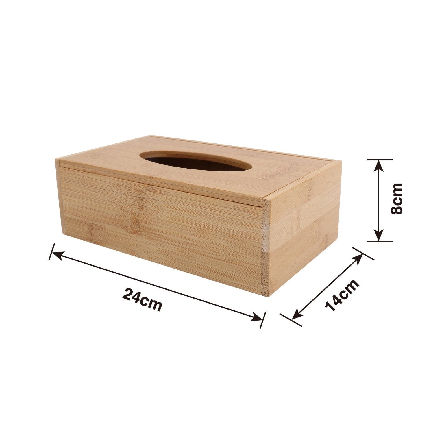 Living Today Bamboo Bamboo Tissue Box