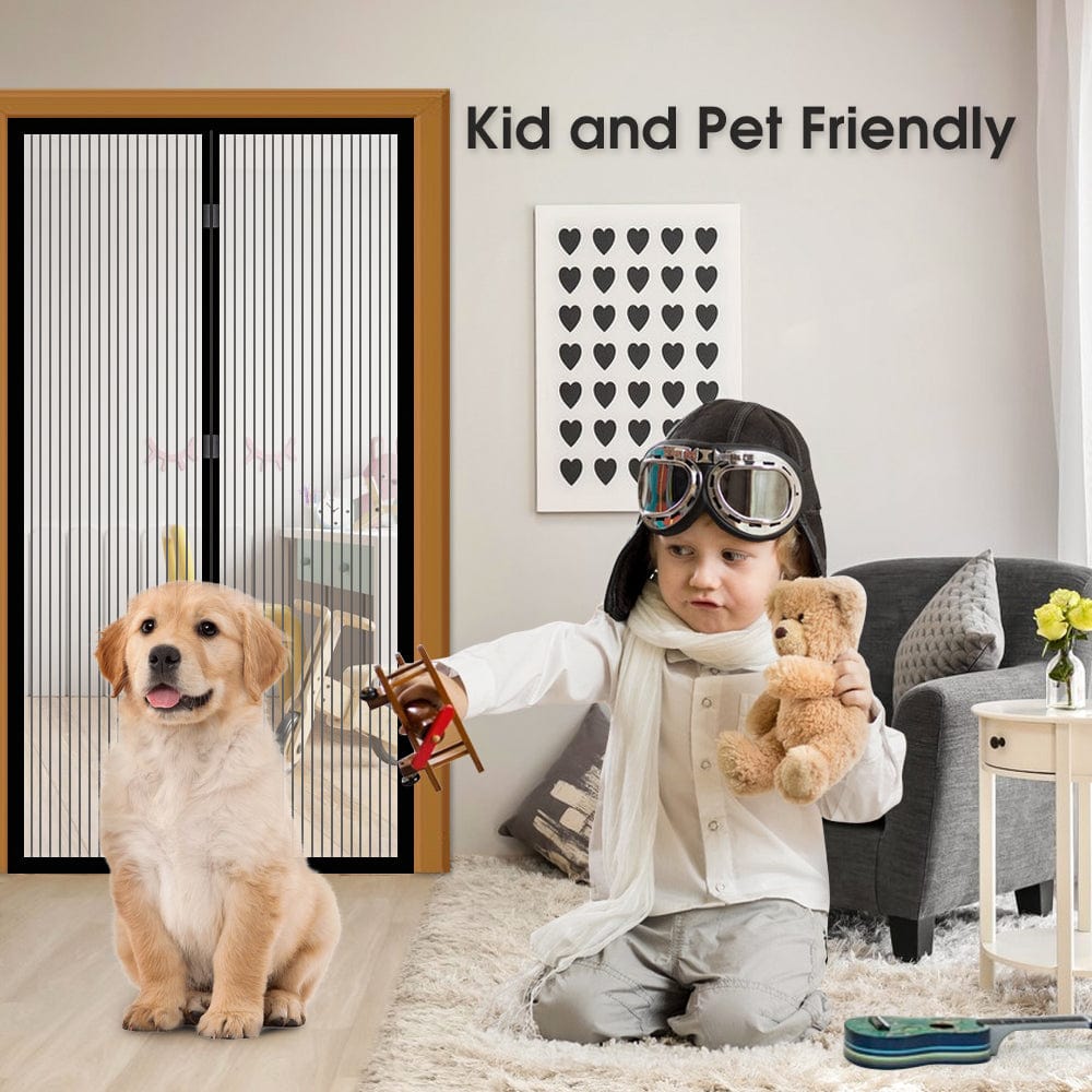 Living Today Homewares Instant Fly Screen, Mosquito, Insect, and Bug Free Curtain