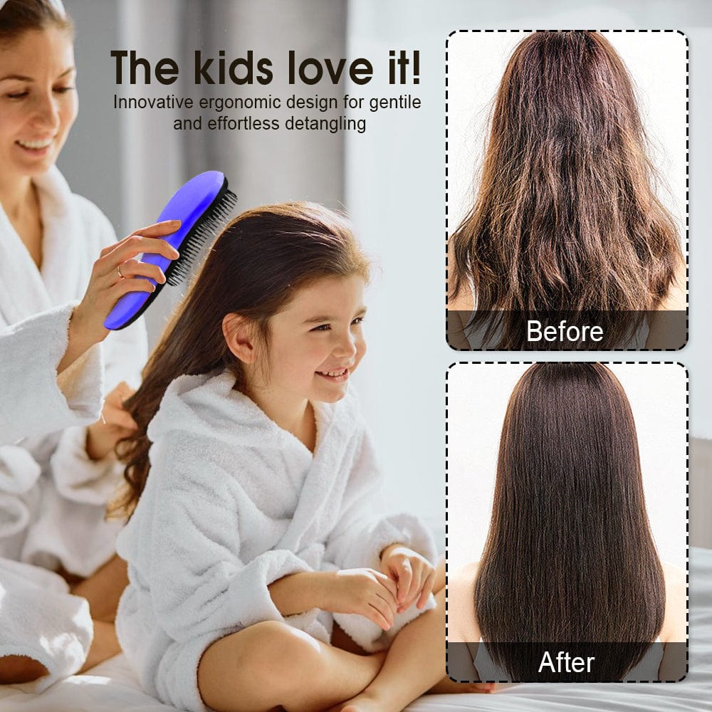 Living Today Detangling Brush Purple