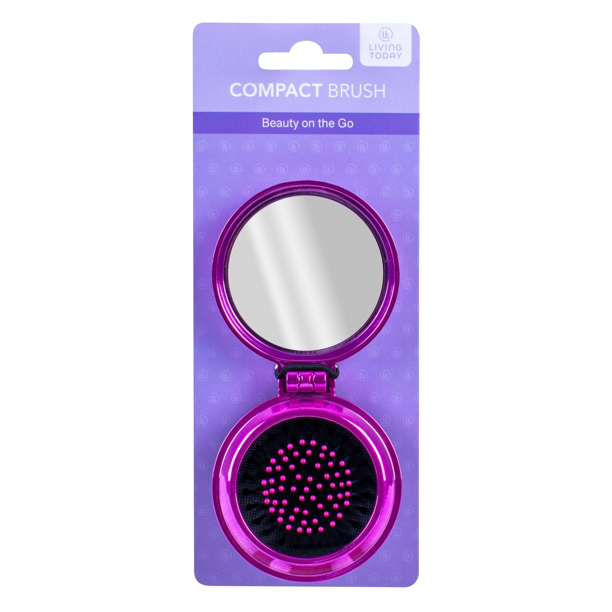 Living Today Living Today Compact Brush & Mirror
