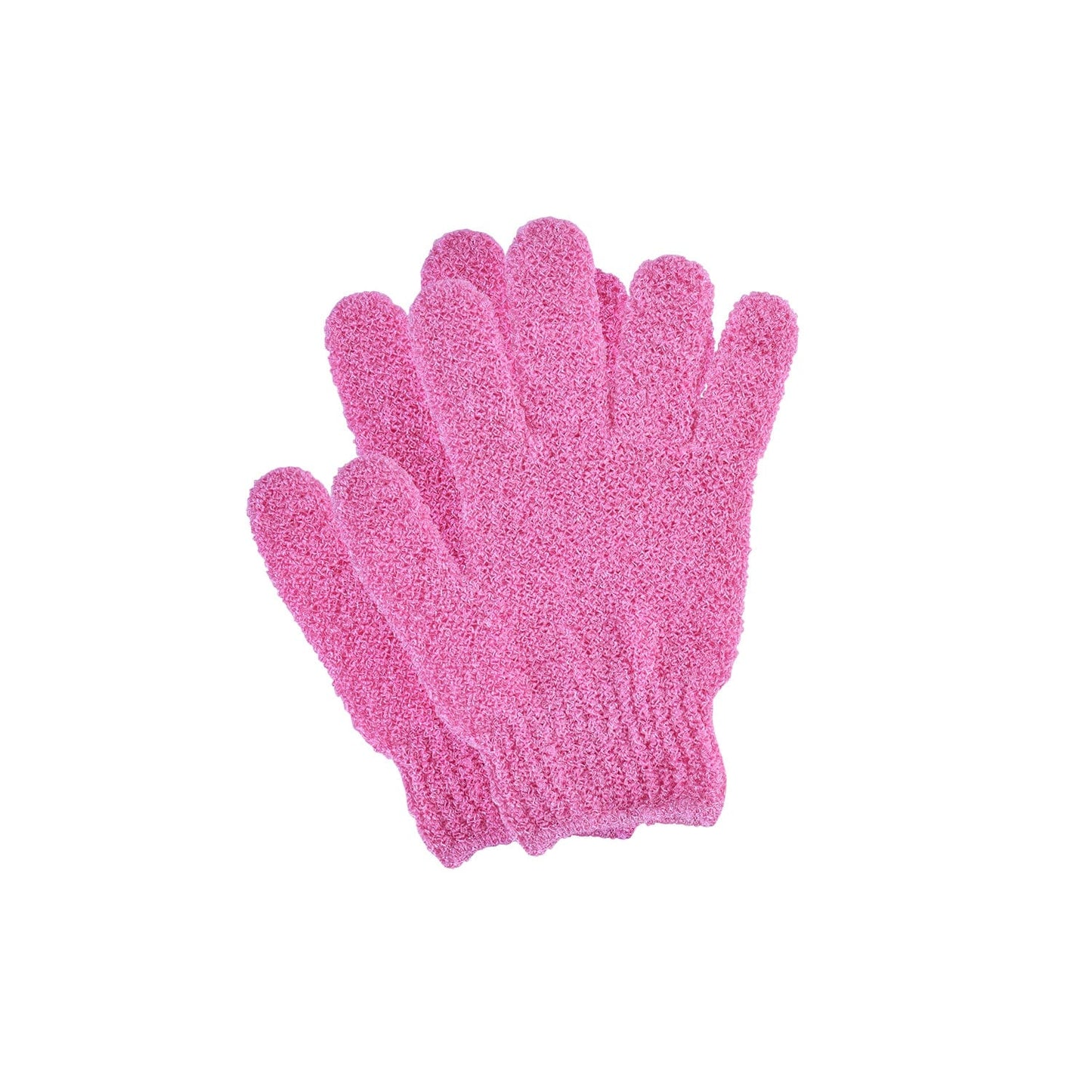 Living Today Exfoliating Gloves LIVING TODAY Exfoliating Gloves Pink