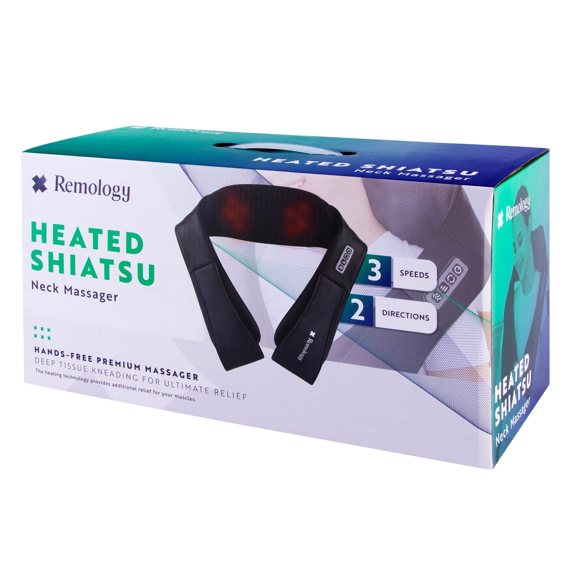 Remology personal care Heated Shiatsu Neck Massager