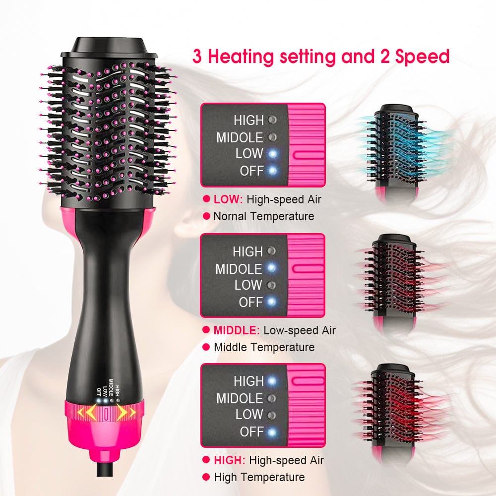 Remology personal care Remology 4 in 1 Blowout Hot Air Brush Hair Styler