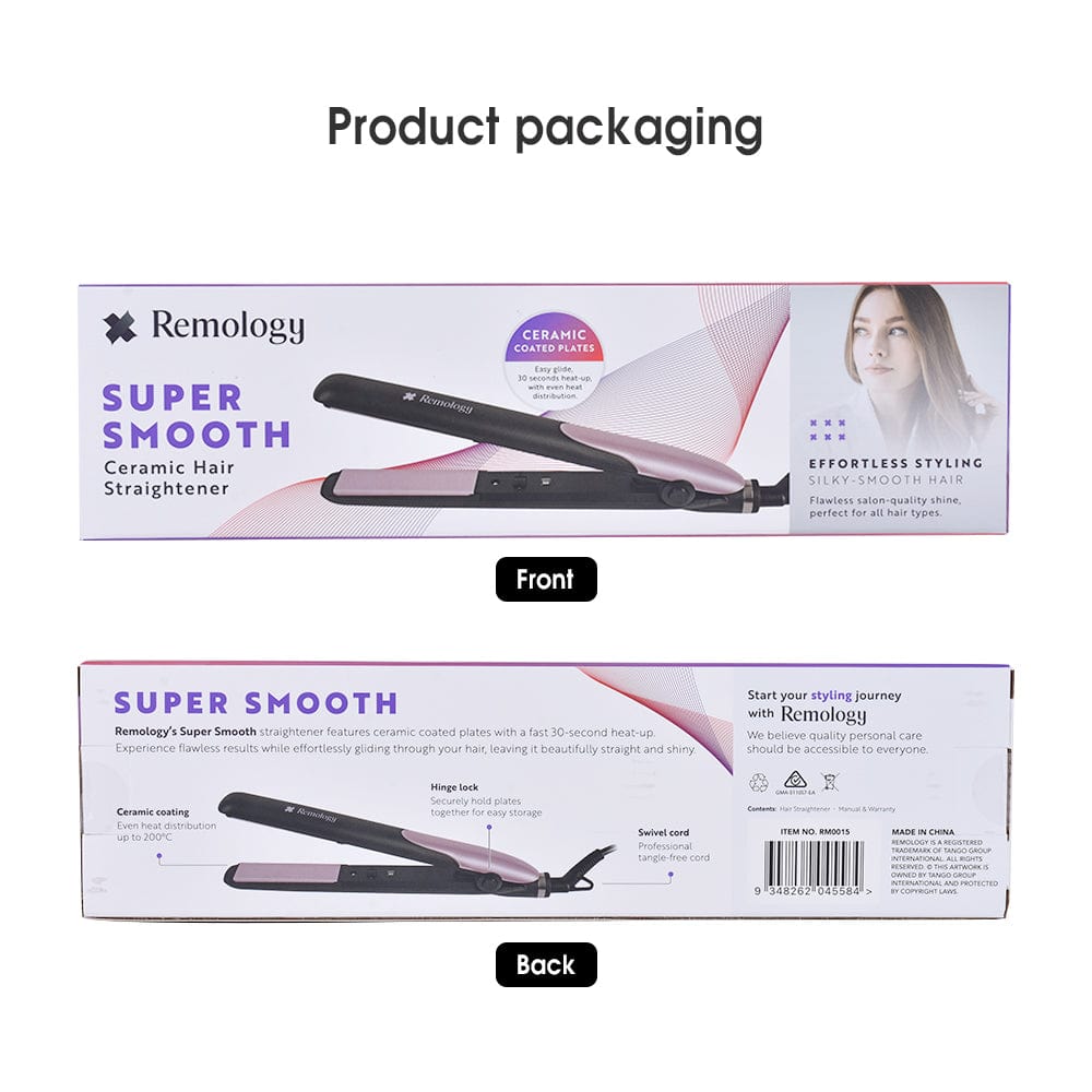 Remology Hair Straighteners Remology Super Smooth Hair Straightener