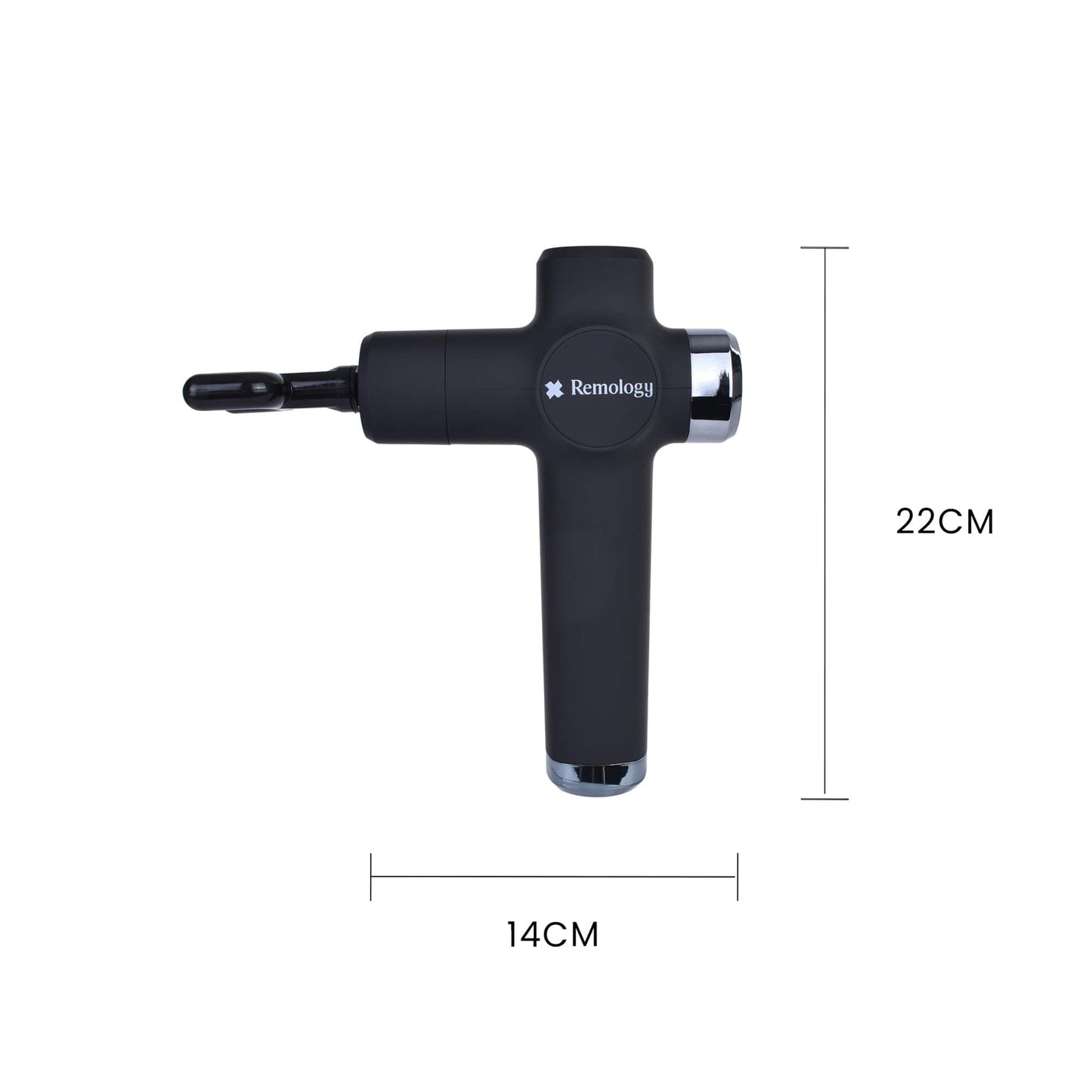 Remology personal care Remology Impact Therapy 7 Adaptive Speed USB-C Fascial Massage Gun with 4 Heads