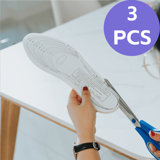 Living Today 3 Pcs Unisex Memory Foam Insoles, Arch Support Pads Pair