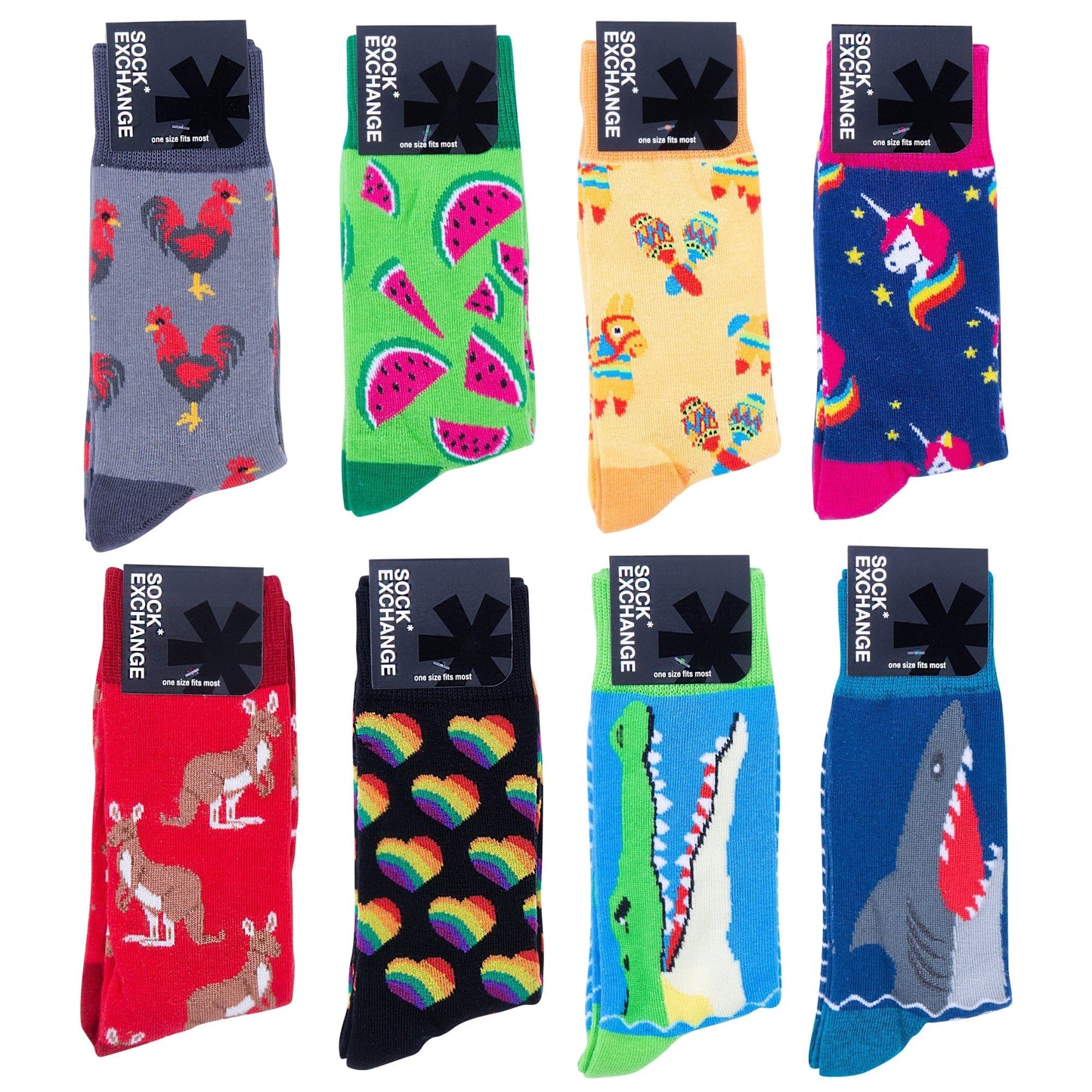 Sock Exchange Socks Novelty Socks - Wholesale 48 Pairs Novelty Socks