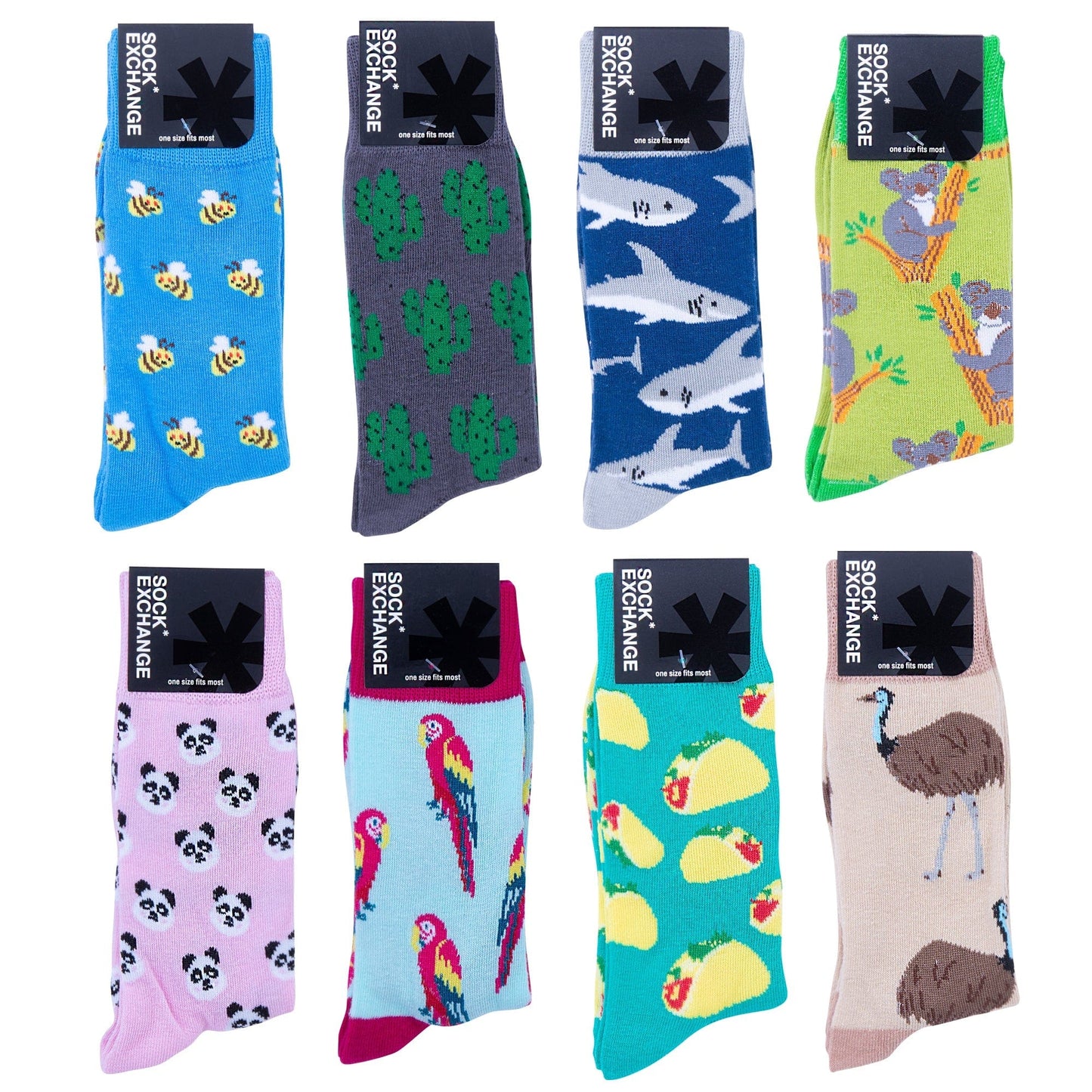 Sock Exchange Socks Novelty Socks - Wholesale 48 Pairs Novelty Socks