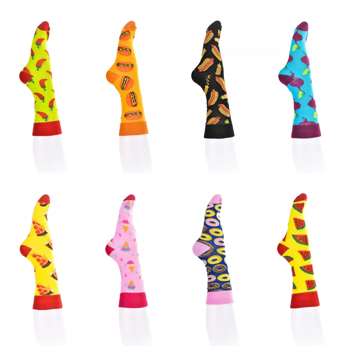 Sock Exchange Socks 8 Pairs Fashion Novelty Funny Socks one Size 5-13 Men Socks Women Socks #5
