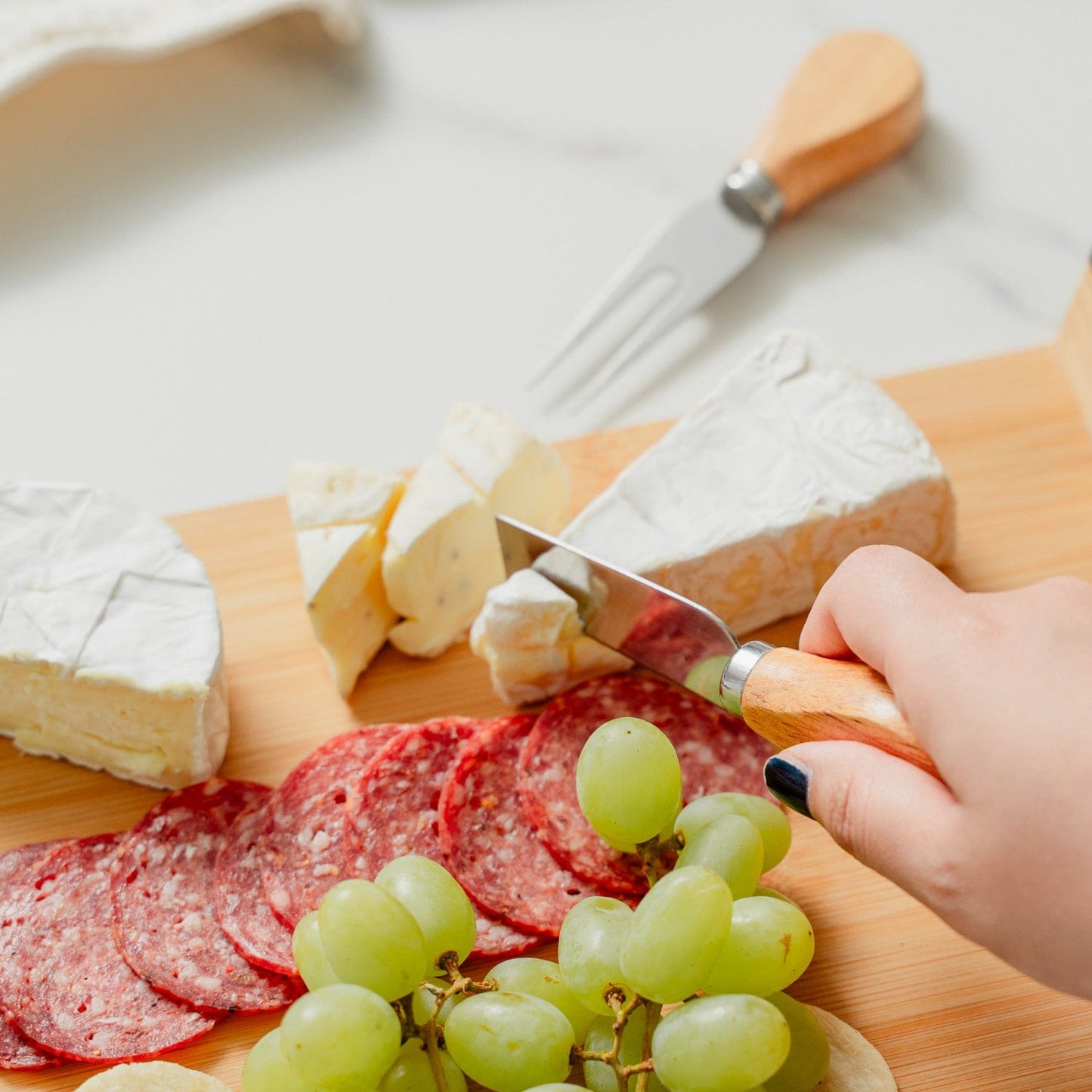 Clevinger Kitchen Knives Clevinger Avalon 4 Piece Wood Handle Cheese Knife Set