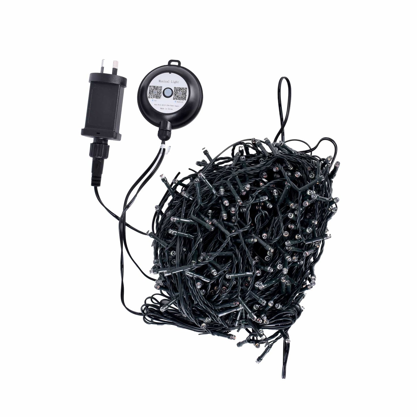 Living Today Inflatable Party Decorations 600 Low Voltage LED Bluetooth Speaker & Control Fairy Lights Christmas Decoration Multicolor