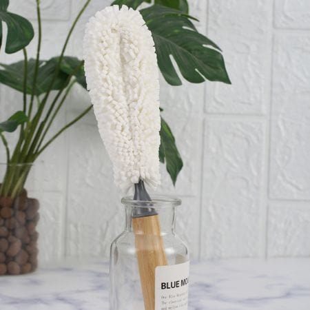 Clevinger bottle brush, cleaning, bamboo Bamboo Stemware Brush