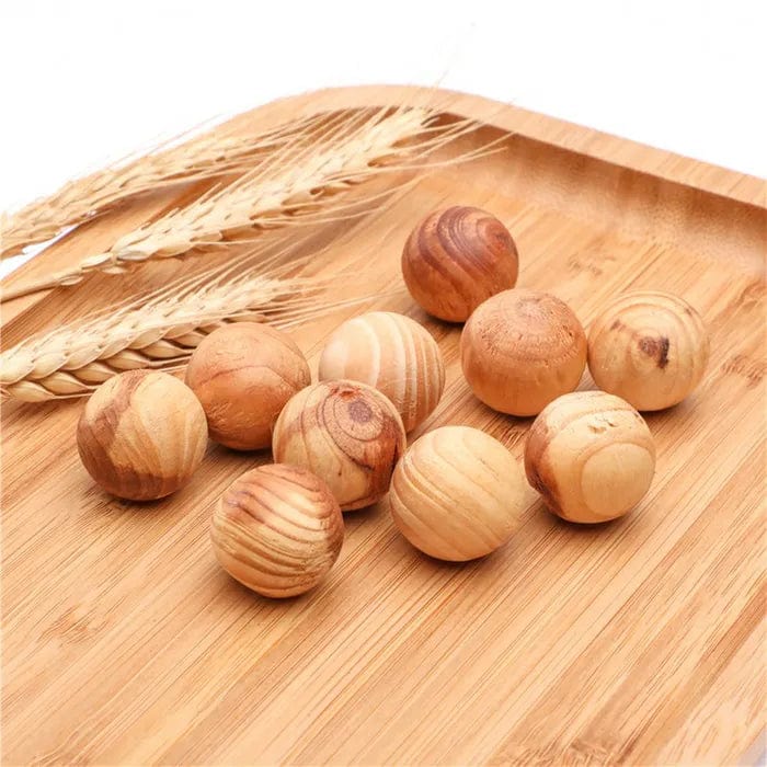 Living Today moth repellent 32 Pcs Living Today Cedar Wood Balls