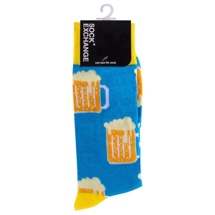 Sock Exchange Socks 6 Pairs Fashion Novelty Funny Socks one Size 5-13 Men Socks Women Socks