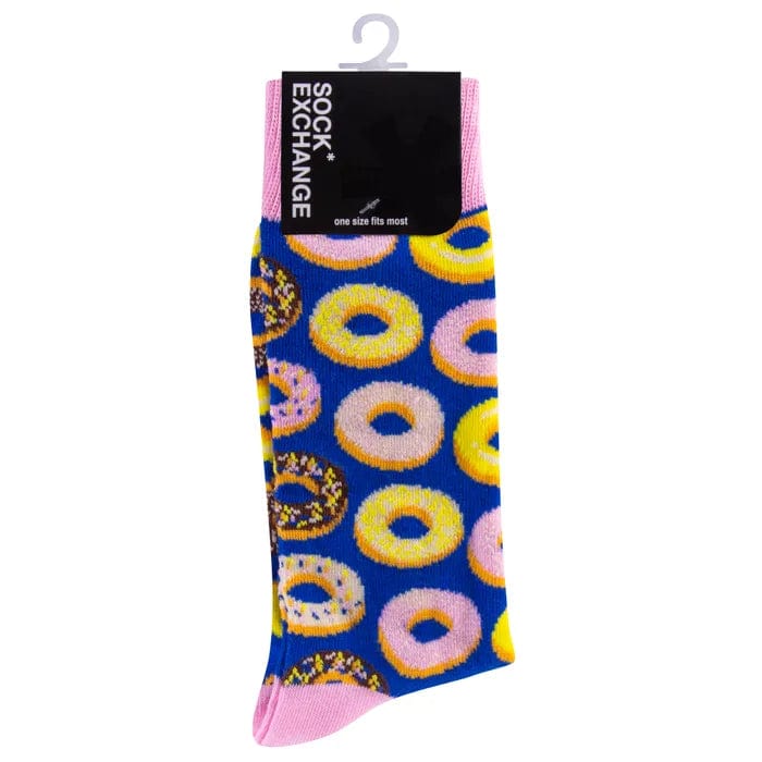 Sock Exchange Socks 6 Pairs Fashion Novelty Funny Socks one Size 5-13 Men Socks Women Socks
